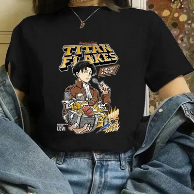 Attack on Titan Τελική σεζόν 4 Μπλουζάκι Γυναικείο Anime Shingeki No Kyojin Eren Yeager Print Tshirt Ανδρικά Μπλουζάκια Βαμβακερά σε συντομότερο μέγεθος