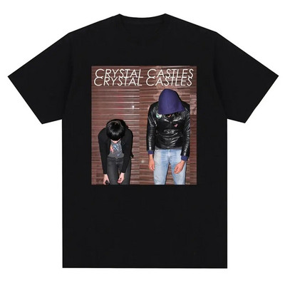 Bărbați Ocazional Crystal Castles Tricou cu imprimeu la modă Casual Decolteu Crewwear Streetwear Tricou cu mânecă scurtă Plus Size Femei