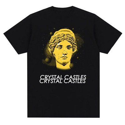 Bărbați Ocazional Crystal Castles Tricou cu imprimeu la modă Casual Decolteu Crewwear Streetwear Tricou cu mânecă scurtă Plus Size Femei