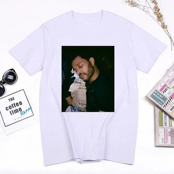 The Weeknd Graphic Print Tshirt Vintage 90s Ανδρικά Γυναικεία Hip Hop Streetwear κοντομάνικο T πουκάμισο Unisex