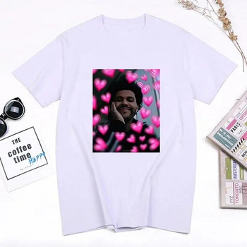 The Weeknd Graphic Print Tshirt Vintage 90s Ανδρικά Γυναικεία Hip Hop Streetwear κοντομάνικο T πουκάμισο Unisex