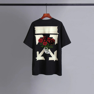 Vintage High Street Brand T-shirt Potlačené Plus Size Hip Hop Tees Harajuku Casual Voľné Dámske Pánske Tričká s Krátkym Rukávom Doprava Zdarma