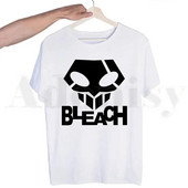 Tricou Anime Japonez Bleach Manga Ichigo Kuchiki Byakuya Bărbați Femei Moda Harajuku Streetwear Mânecă scurtă Plus Size Unisex