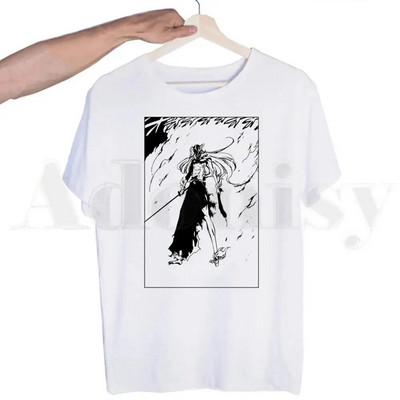 Tricou Anime Japonez Bleach Manga Ichigo Kuchiki Byakuya Bărbați Femei Moda Harajuku Streetwear Mânecă scurtă Plus Size Unisex