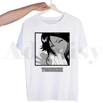 Tricou Anime Japonez Bleach Manga Ichigo Kuchiki Byakuya Bărbați Femei Moda Harajuku Streetwear Mânecă scurtă Plus Size Unisex