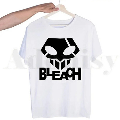 Tricou Anime Japonez Bleach Manga Ichigo Kuchiki Byakuya Bărbați Femei Moda Harajuku Streetwear Mânecă scurtă Plus Size Unisex