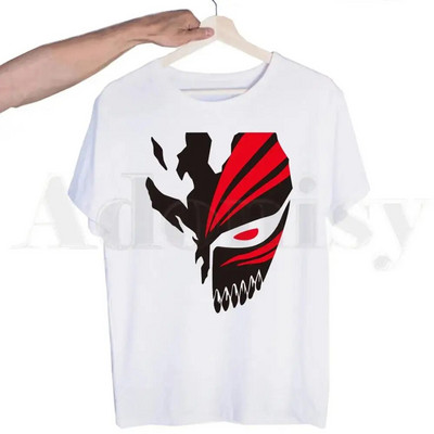 Tricou Anime Japonez Bleach Manga Ichigo Kuchiki Byakuya Bărbați Femei Moda Harajuku Streetwear Mânecă scurtă Plus Size Unisex