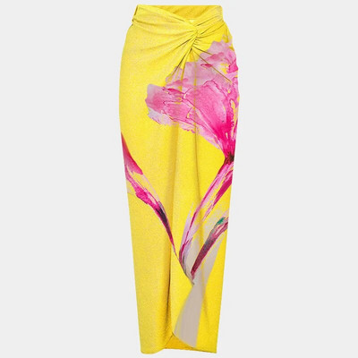 2024 m. Naujas 3D gėlių vieno peties maudymosi kostiumėlis moterims maudymosi kostiumėlis su sijonu, maudymosi kostiumėlis Monokini Beach Bodysuit Beach Wear