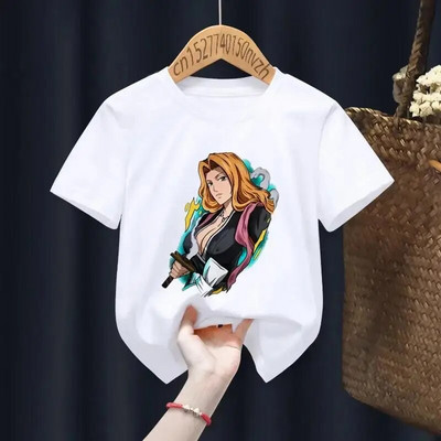 Tricou cu imprimeu grafic Bleach Anime japonez Bărbați Femei Moda Harajuku Streetwear Mânecă scurtă Plus Size Unisex