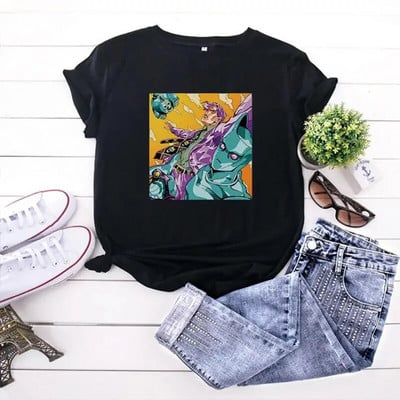 JoJo Bizarre Adventure Anime T Shirt Harajuku Γυναικεία Ανδρικά casual Vintage streetwear κοντομάνικο T πουκάμισο Unisex
