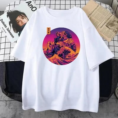 JoJo Bizarre Adventure Anime T Shirt Harajuku Γυναικεία Ανδρικά casual Vintage streetwear κοντομάνικο T πουκάμισο Unisex