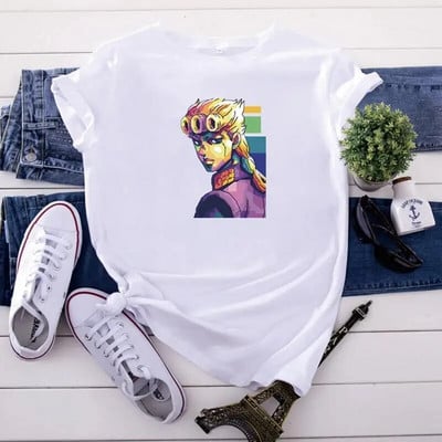 JoJo Bizarre Adventure Anime T Shirt Harajuku Γυναικεία Ανδρικά casual Vintage streetwear κοντομάνικο T πουκάμισο Unisex