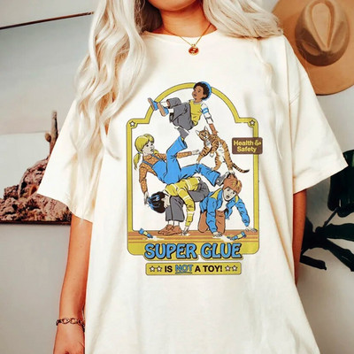 Sátán démon póló Horror Devil Retro póló 2023 női klasszikus horror rajzfilm felső nagy méretű Harajuku alkalmi fehér póló