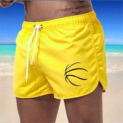 Új férfi fürdőruha Maillot De Bain fiú fürdőruhák Boxer gyorsan száradó rövidnadrágok fürdőnadrágok Férfi fürdőruha Surf Banadores