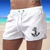 Pantaloni scurți de vară cu uscare rapidă de brand la modă 2022 Costume de baie pentru bărbați Pantaloni scurți de plajă Pantaloni scurți de baie Îmbrăcăminte pentru plajă Sport (9 culori) Îmbrăcăminte pentru bărbați