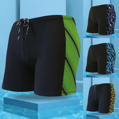 Swimming Shorts Boxers Trunks Quick-drying High Elasticity  Great Comfortable Men Trunks