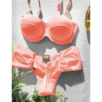 2024 Sexy Push Up One Piece μαγιό Γυναικεία μαγιό Underwire Monokini Μαγιό Μαγιό Φόρεμα Καλοκαιρινά ρούχα παραλίας