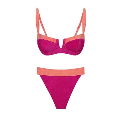 Jednodijelni kupaći kostim Ženski kupaći kostim Bikini Suknja Retro jednobojna odjeća za prekrivanje Odjeća za plažu Novi kupaći kostim za plažu 2024.