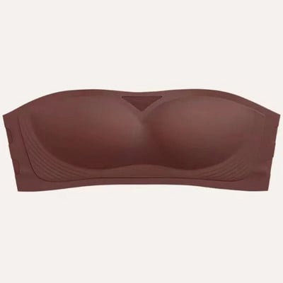 Ženski seksi grudnjak bez naramenica protiv klizanja Čvrsti nevidljivi push up grudnjaci Bežično bešavno donje rublje bez naramenica Bralette donje rublje