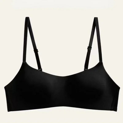 Moteriškos belaidės atramos liemenėlės Patogus vienspalvis apatinis trikotažas Madingas besiūlis apatinis apatinis trikotažas Mažos krūtinės liemenėlės Seksualus apatinis trikotažas