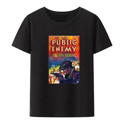 Tricou Public Enemy Femei și Bărbați Noutate Muzică Rap Cămașă Camiseta Hombre Summer Plus Size Cortton Haine Topuri