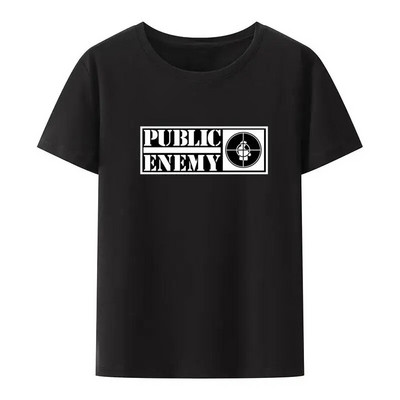 Tricou Public Enemy Femei și Bărbați Noutate Muzică Rap Cămașă Camiseta Hombre Summer Plus Size Cortton Haine Topuri