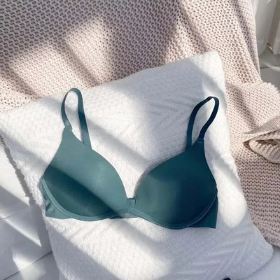 Podprsenky s hlbokým výstrihom pre ženy, bezšvová spodná bielizeň, sexy spodná bielizeň s 3/4 košíčkom, bezšvová podprsenka, pohodlné tričko s krátkym rukávom