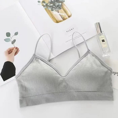 2024 Υψηλό ελαστικό σουτιέν Γυναικεία συλλογή Bralette Push Up Bralette Summer Summer Anti-light Wild Tube Top Sexy No Rims εσώρουχα