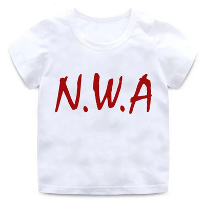 Tricou cu imprimeu grafic NWA Straight Outta Compton, bărbați, femei, modă, cu mânecă scurtă, cu gât turnat, unisex