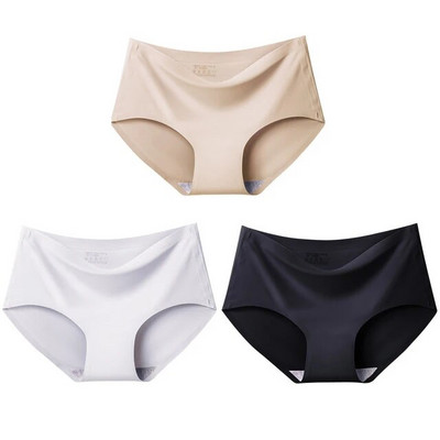 Lenjerie de corp pentru femei, mătase de gheață, fără urme, respirabilă, cu talie înaltă, sexy, slip triunghi pentru femei Confort, ieftine, intime, dropshipping K810