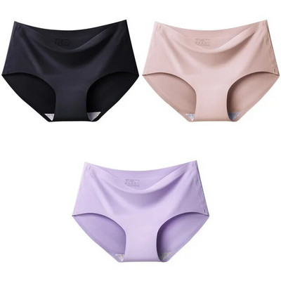 Lenjerie de corp pentru femei, mătase de gheață, fără urme, respirabilă, cu talie înaltă, sexy, slip triunghi pentru femei Confort, ieftine, intime, dropshipping K810