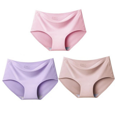 Lenjerie de corp pentru femei, mătase de gheață, fără urme, respirabilă, cu talie înaltă, sexy, slip triunghi pentru femei Confort, ieftine, intime, dropshipping K810