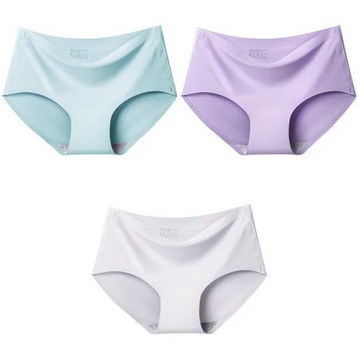Lenjerie de corp pentru femei, mătase de gheață, fără urme, respirabilă, cu talie înaltă, sexy, slip triunghi pentru femei Confort, ieftine, intime, dropshipping K810