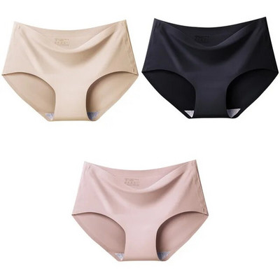 Lenjerie de corp pentru femei, mătase de gheață, fără urme, respirabilă, cu talie înaltă, sexy, slip triunghi pentru femei Confort, ieftine, intime, dropshipping K810