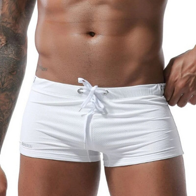 Costum de baie sexy Trunchi de baie pentru bărbați Trunchi de baie pentru bărbați Pantaloni scurti de baie Bikini pentru bărbați Costum de baie pentru surf Îmbrăcăminte pentru sporturi de apă scurte