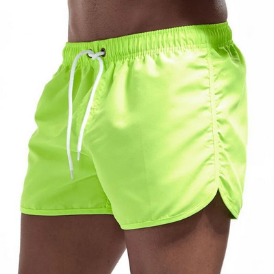 10 Colors Men`s Shorts Quick-drying Movement Surfing Breechcloth Swimwear Summer Running Short Pants Man Swimming Trunk Scanties