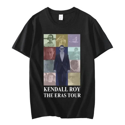 Kendall Roy The Eras Tour majica kratkih rukava muškarci žene Harajuku modna hip hop ulična odjeća kratkih rukava majica velikih veličina uniseks