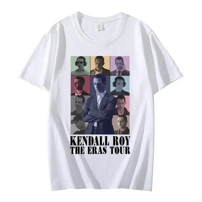 Kendall Roy The Eras Tour majica kratkih rukava muškarci žene Harajuku modna hip hop ulična odjeća kratkih rukava majica velikih veličina uniseks