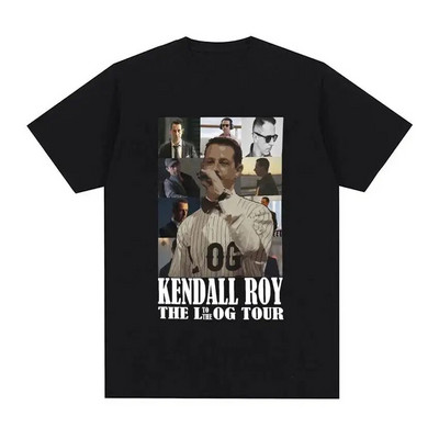 Kendall Roy The Eras Tour majica kratkih rukava muškarci žene Harajuku modna hip hop ulična odjeća kratkih rukava majica velikih veličina uniseks