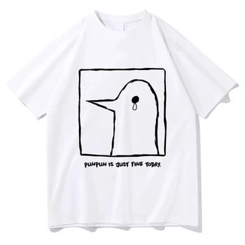 Μπλουζάκι Oyasumi Punpun Ανδρικό μπλουζάκι Harajuku Aesthetic Streetwear Graphic Plus Size T-Shirt Unisex Anime Manga Cartoon Cotton Top