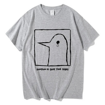 Μπλουζάκι Oyasumi Punpun Ανδρικό μπλουζάκι Harajuku Aesthetic Streetwear Graphic Plus Size T-Shirt Unisex Anime Manga Cartoon Cotton Top