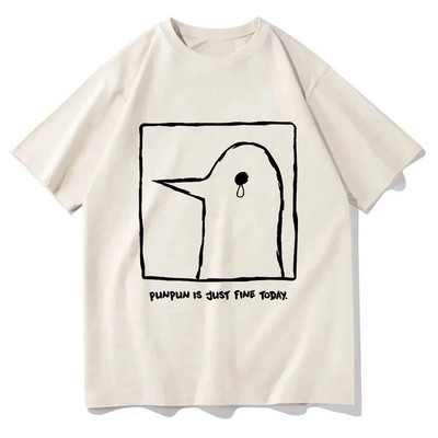 Tricou Oyasumi Punpun Tricou pentru bărbați Harajuku Estetic Streetwear Grafic de mărime Plus Tricou unisex Anime Manga Desene animat Top din bumbac
