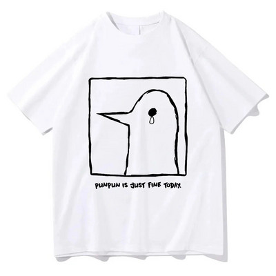 Tricou Oyasumi Punpun Tricou pentru bărbați Harajuku Estetic Streetwear Grafic de mărime Plus Tricou unisex Anime Manga Desene animat Top din bumbac