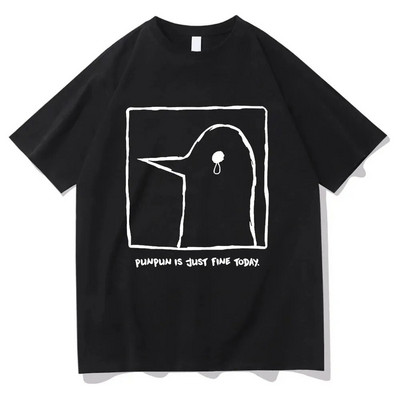 Tricou Oyasumi Punpun Tricou pentru bărbați Harajuku Estetic Streetwear Grafic de mărime Plus Tricou unisex Anime Manga Desene animat Top din bumbac