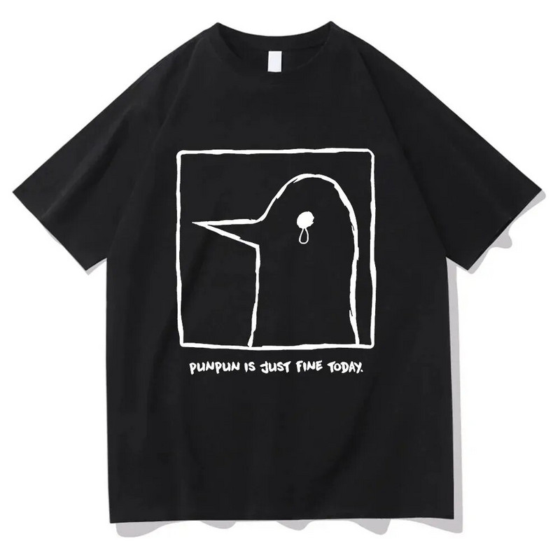 Tricou Oyasumi Punpun Tricou pentru bărbați Harajuku Estetic Streetwear Grafic de mărime Plus Tricou unisex Anime Manga Desene animat Top din bumbac