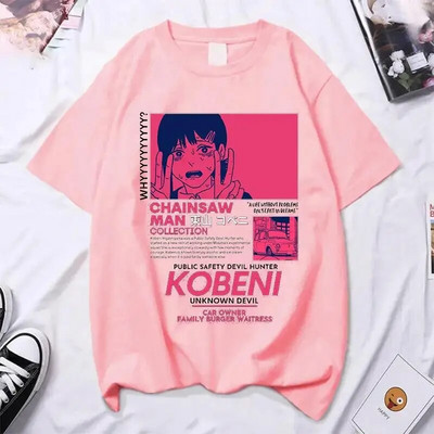 Muška majica s motornom pilom Ženske i muške modne pamučne majice velikih veličina Anime majice Ljeto Harajuku Streetwear