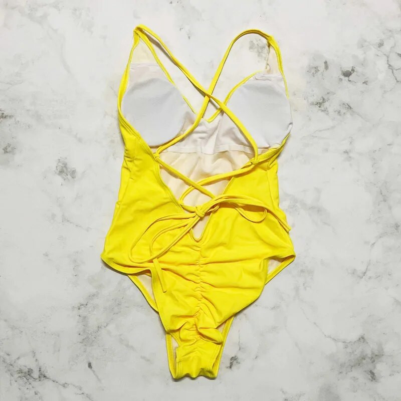 Szexi párnázott egyrészes fürdőruha női csapat menyasszonyi fürdőruha bikini nyári fürdőruha nagy méretű strandruha Lánybúcsú Lady