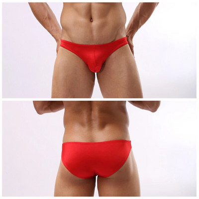 Costum de baie Slip pentru bărbați Costum de baie sexy Trunchi de baie Husă pentru penis Pantaloni scurți de plajă Costum de surf Îmbrăcăminte de plajă Hombre Sunga Bikini