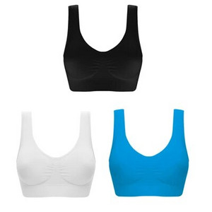 Drop shipping Vip link 3kom/komplet Seksi ženski sportski bešavni grudnjak bez uloška Wireless Bralette grudnjak s grudnjakom