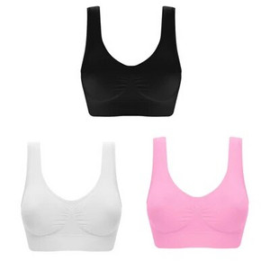 Drop shipping Vip link 3kom/komplet Seksi ženski sportski bešavni grudnjak bez uloška Wireless Bralette grudnjak s grudnjakom